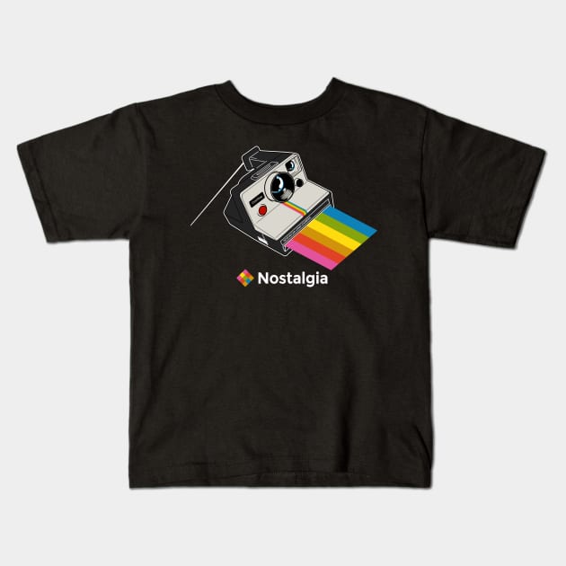 Nostalgia Kids T-Shirt by Eoli Studio